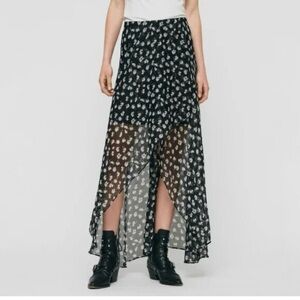 Allsaints Slvina Scatter Skirt